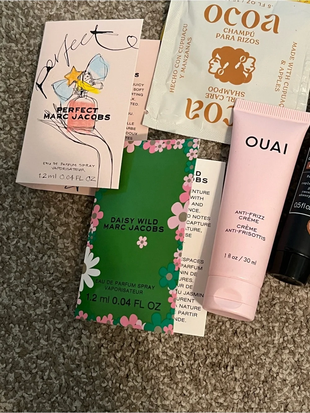 Ulta Sephora Beauty Sample Collection Marc Jacob’s Cerave Olehenriksen